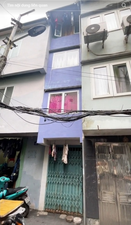 Trong ngõ nhỏ ở quận Đống Đa cũng có một căn nhà rộng 4m2, giá lên tới 1,4 tỷ đồng. Ảnh: @hungnguyen.land