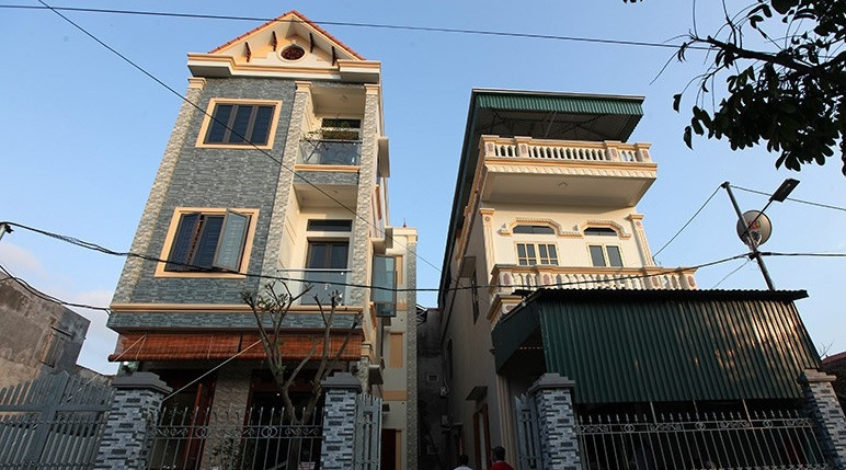 Ngoài căn chung cư cao cấp là tổ ấm với Chu Thanh Huyền, Quang Hải đã xây tặng ba mẹ căn nhà 3 tầng khang trang, đầy đủ tiện nghi tại quê nhà Đông Anh (Hà Nội). Ảnh: Vietnamnet