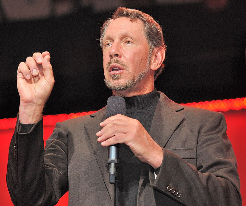 Larry Ellison, nhà sáng lập Oracle, đã tăng thêm 85 tỷ USD nhờ nhu cầu cao về điện toán đám mây và AI. Ảnh: Wiki