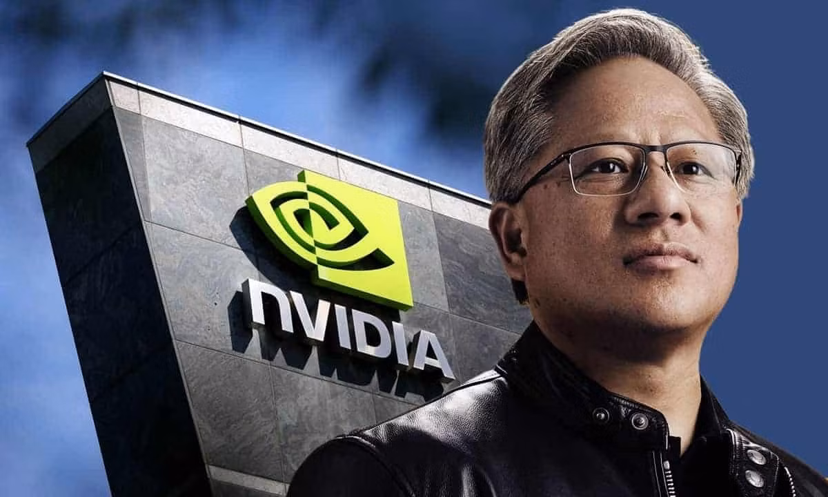 Cổ phiếu Nvdia tăng 185% trong năm nay, đưa công ty trở thành trung tâm của cuộc cách mạng AI. Ảnh: CNBC