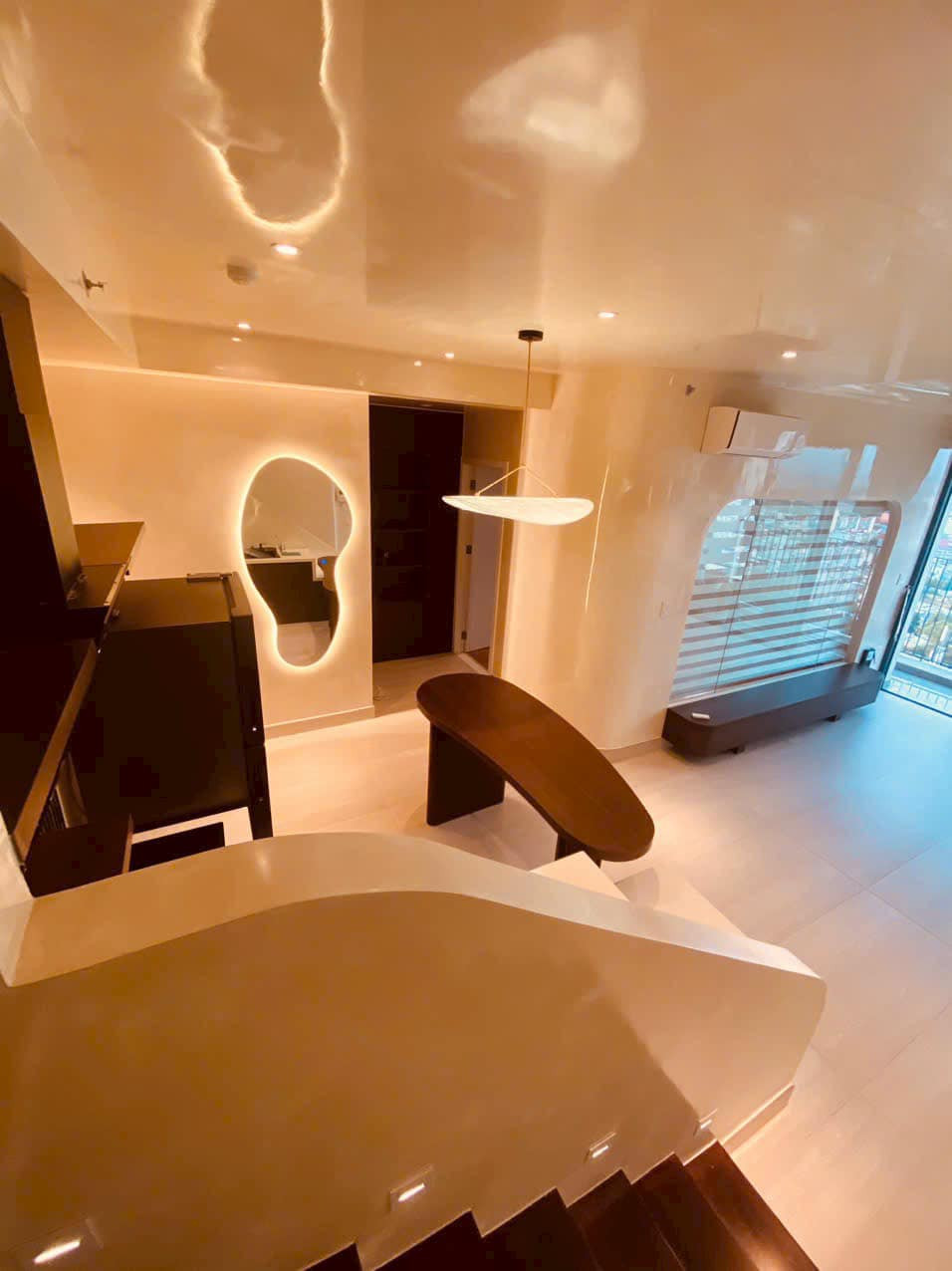 Nhà mới của Cao Thái Hà gồm 2 lầu, 3 phòng ngủ. Nữ diễn viên mua căn nhà này được gần hai năm, tự thiết kế trang trí, giám sát xây dựng. Ảnh: FB Cao Thái Hà