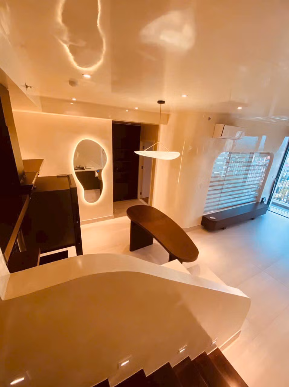 Nhà mới của Cao Thái Hà gồm 2 lầu, 3 phòng ngủ. Nữ diễn viên mua căn nhà này được gần hai năm, tự thiết kế trang trí, giám sát xây dựng. Ảnh: FB Cao Thái Hà