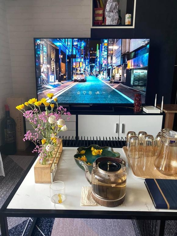 Không gian phòng khách sang trọng. Ảnh: FBNV