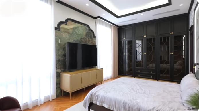 Không gian phòng ngủ. Ảnh chụp màn hình NhaTo