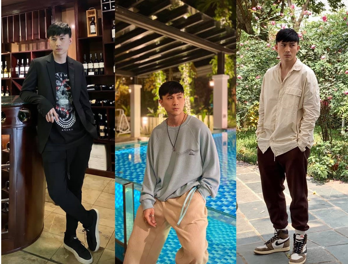 Diễn viên Anh Vũ mang vào trong phim những trang phục năng động với sơ mi, quần jeans, áo phông... kết hợp với giày thể thao. Đây cũng là phong cách ưa chuộng của anh ở ngoài đời.