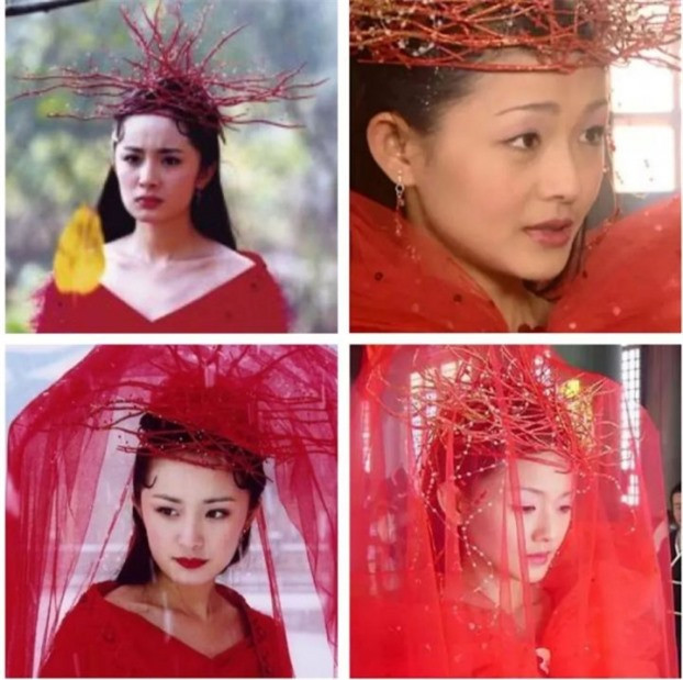 Hai mỹ nhân Cbiz là Dương Mịch và Từ Hi Viên đều bị "dìm hàng" bởi chiếc mũ trông như tổ chim.