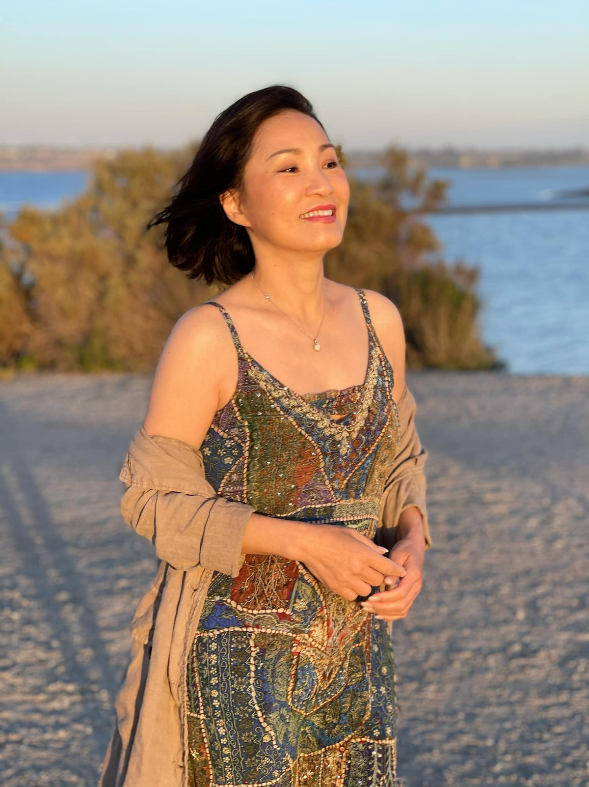 Vợ cũ của nghệ sĩ Quang Minh giữ gìn vóc dáng nhờ chăm chỉ tập luyện yoga.