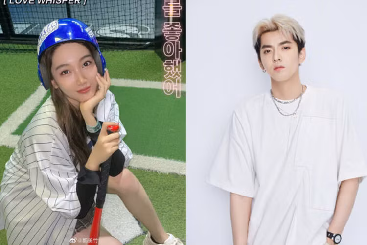 Đô Mỹ Trúc hẹn hò với Ngô Diệc Phàm vào năm 2020, khi cô tròn 18 tuổi. (Ảnh: min.news)