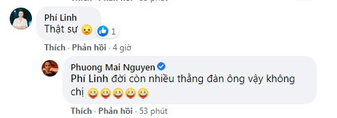 MC Phí Linh cũng chỉ đưa ra bình luận ngắn gọn như muốn đồng tình quan điểm của đồng nghiệp.