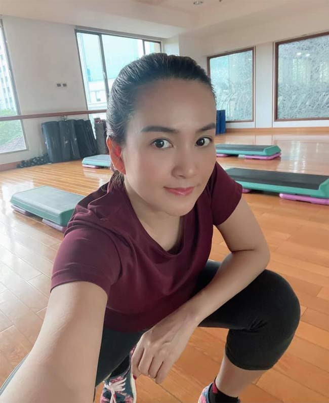 Tập luyện là thói quen không thể thiếu của Anh Thơ mỗi ngày.