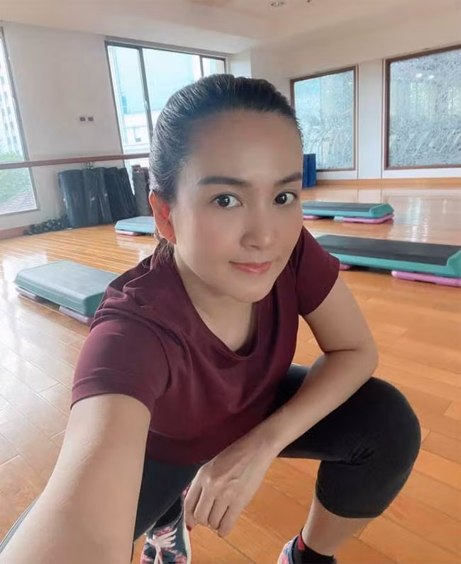 Tập luyện là thói quen không thể thiếu của Anh Thơ mỗi ngày.