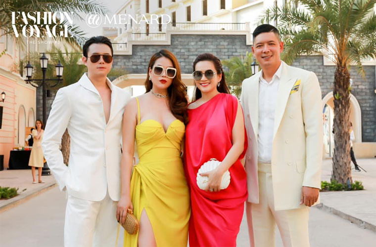 Khi đi sự kiện với chồng hay bạn thân - nữ diễn viên Trương Ngọc Ánh, Anh Thơ cũng tỏa sáng không kém ngôi sao nào.