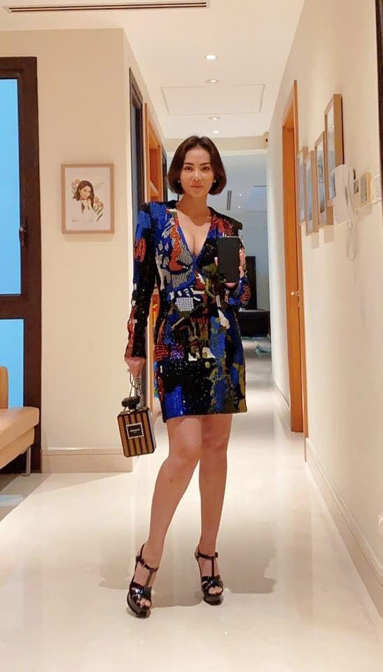 Sinh con đầu lòng năm 2015 lúc đã 38 tuổi nhưng Thu Minh nhanh chóng lấy lại vóc dáng và ngày càng trẻ, đẹp hơn.