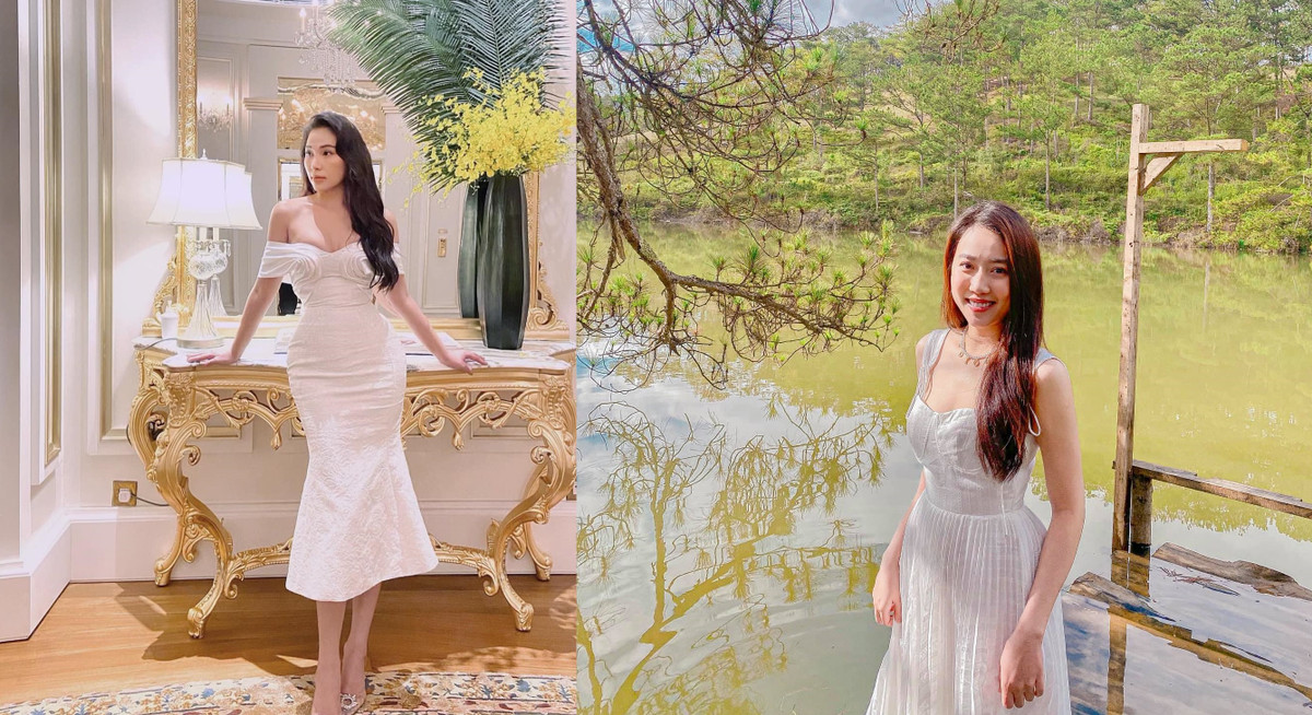 Hai mỹ nhân 9X được nhận xét sở hữu nhan sắc "kẻ tám lạng người nửa cân".