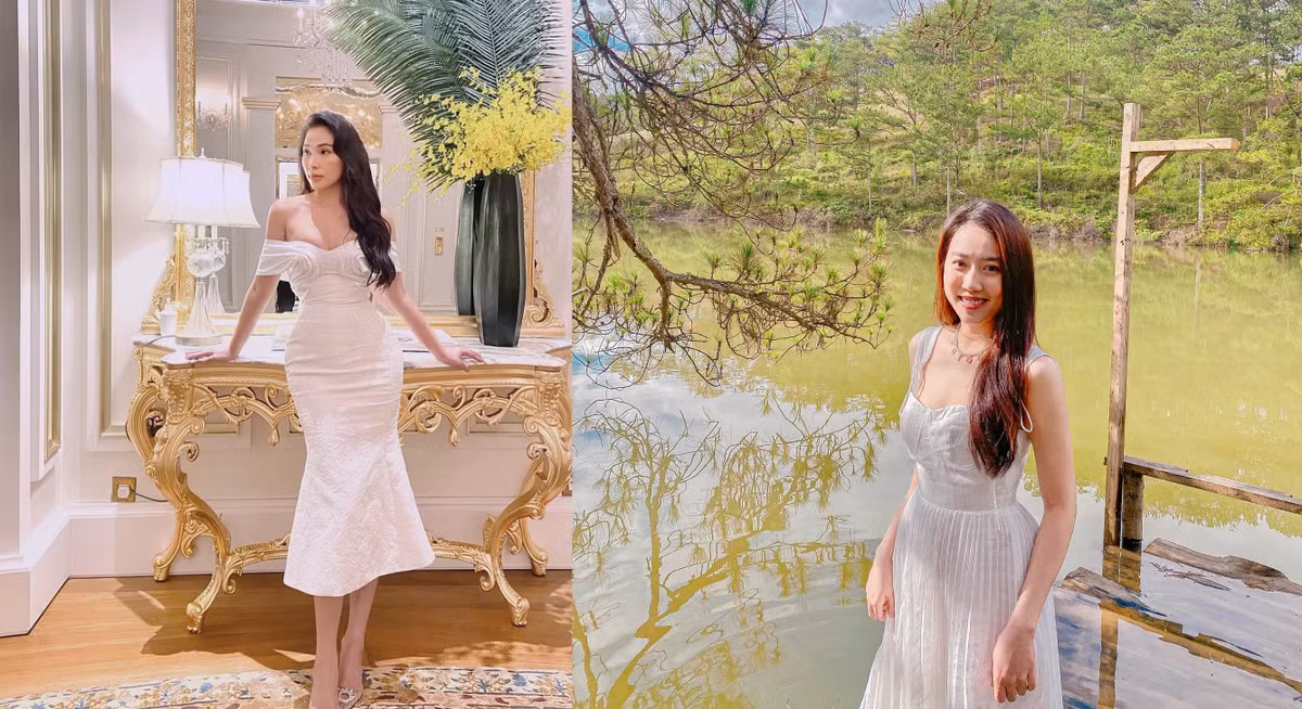 Hai mỹ nhân 9X được nhận xét sở hữu nhan sắc "kẻ tám lạng người nửa cân".