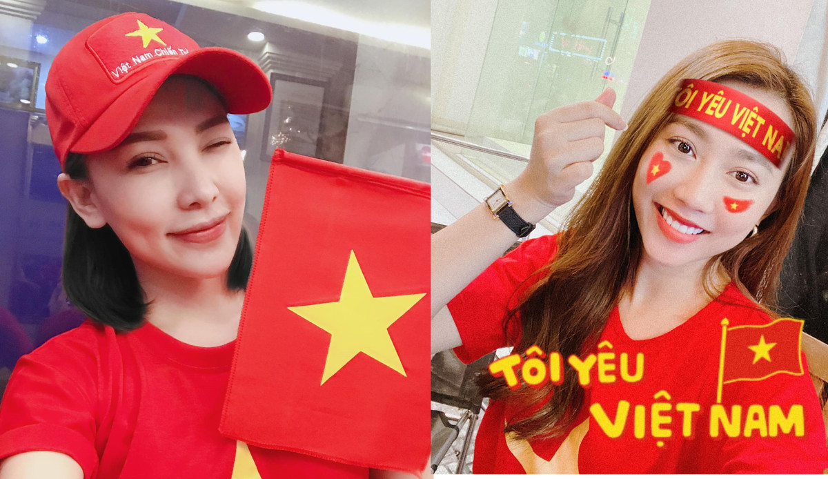 Diễn viên - người mẫu Quỳnh Thư và diễn viên Huỳnh Hồng Loan đang là hai người đẹp thu hút sự chú ý khi có liên quan đến chân sút "hot boy" của đội tuyển Việt Nam - Tiến Linh.