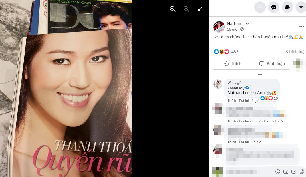 Khanh My - Nathan Lee hen gap mat, ban ke “dau” voi Ngoc Trinh?-Hinh-3