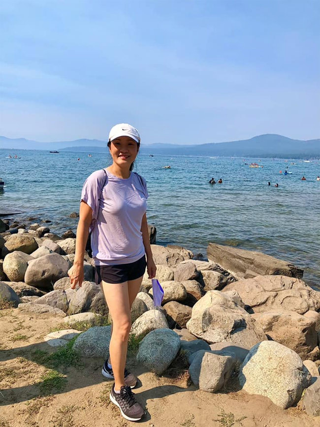 Trong thời gian dịch COVID-19, nghệ sĩ Hồng Đào dành nhiều thời gian cho gia đình, bản thân hơn.