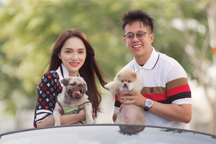 Bức ảnh cuối cùng chụp chung của hai người mà cô đăng trên trang cá nhân là vào ngày 14/2.