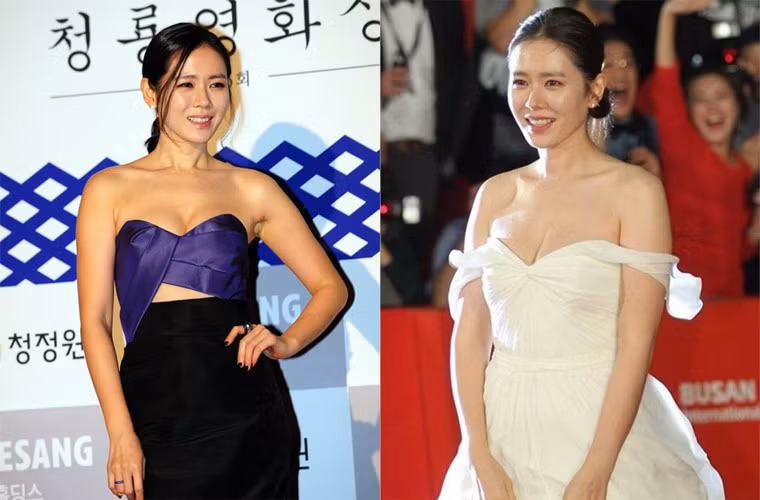 Sở hữu vẻ ngoài và khuôn mặt đẹp dịu dàng nhưng nữ diễn viên sinh năm 1982 cũng khiến cánh mày râu phải ngơ ngác khi khoe body gợi cảm khi đi dự sự kiện.