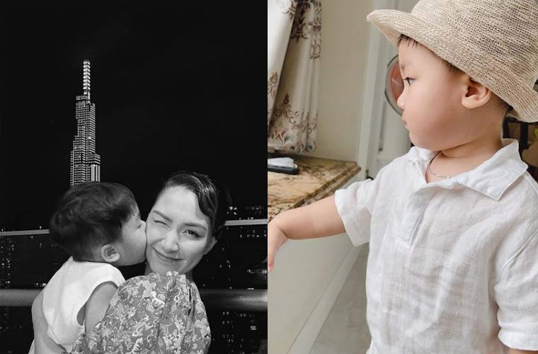 Nữ ca sĩ viết trên trang cá nhân: “Con là Bo. Cô chú follow instagram chính thức của Bo nha”.