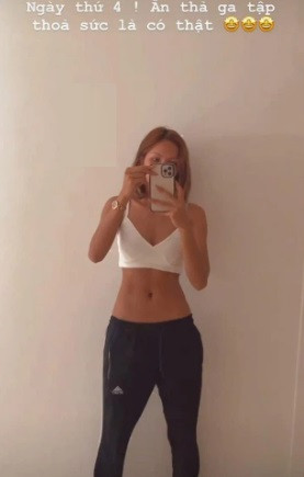 Đặc biệt "cô Hen" vì không đi bar, ít đi cafe nên cứ hay thích một mình tập trên phòng gym, nói chuyện rôm rả làm quen với các anh chị em ở phòng tập. Điều đó khiến cô tìm được niềm vui mỗi ngày.