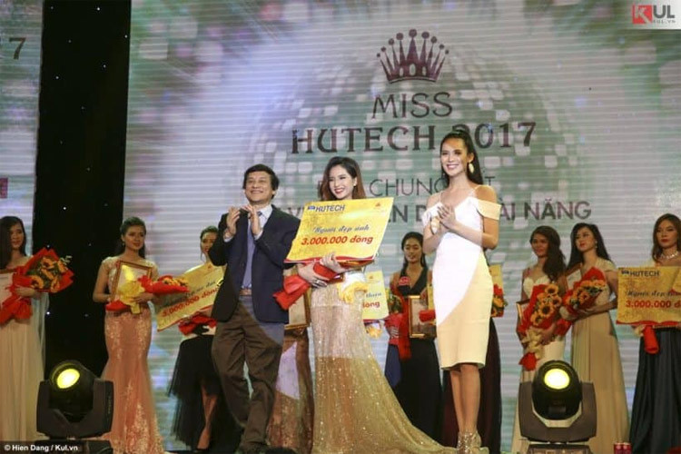 Thiên An từng đạt danh hiệu Á khôi 2 cuộc thi Miss Hutech, lọt top 10 cuộc thi Tài năng MC Hutech. Năm 2017, cô dự thi The Face nhưng chỉ lọt top 50.