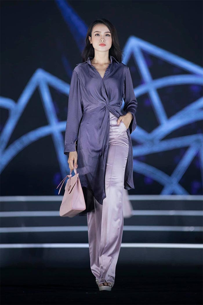 Thuỷ Tiên tỏ ra rất tự tin bởi cô đã tích luỹ cho mình khá nhiều kinh nghiệm từ cuộc thi Hoa hậu Việt Nam 2018. (Ảnh: FBNV)