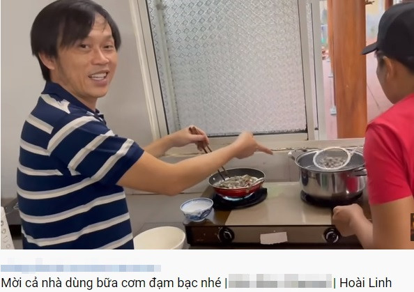 Giám khảo "Ơi giời, Cậu đây rồi" chuẩn bị bữa cơm đạm bạc.