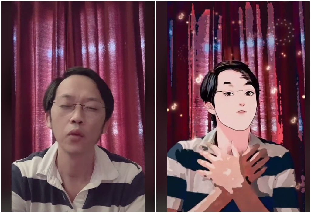 Nam danh hài nhanh chóng bắt trend trên TikTok không thua kém giới trẻ.