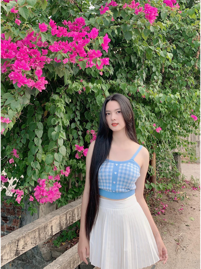 Mai Thảo Trang từng tham dự chương trình "Bản lĩnh Việt Nam" và được Hoa hậu H'Hen Niê dành nhiều lời khen.