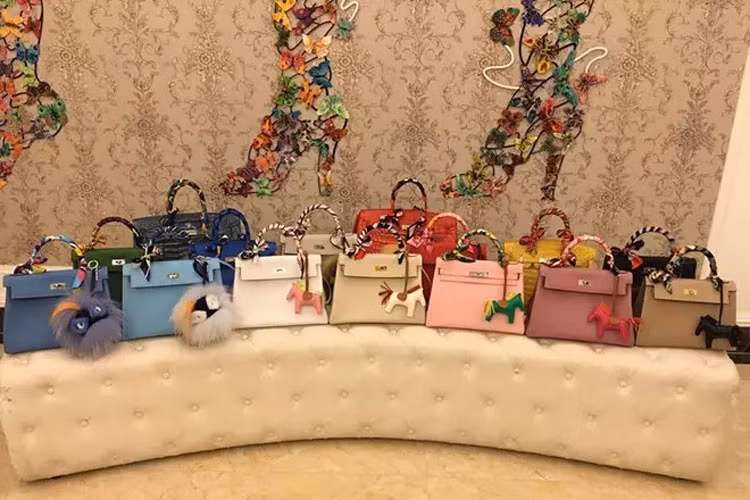 Lý Nhã Kỳ có nhiều đồ hiệu đến mức không đếm xuể bởi cô thừa nhận mình "mù màu" nên mua một item thì sẽ mua full luôn cả bảng màu trong bộ sưu tập. Ngoài ra người đẹp 39 tuổi còn có một bộ sưu tập đồng hồ đắt tiền và kim cương đáng nể.