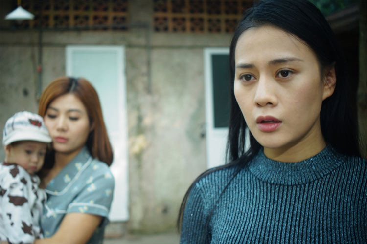 Phương Oanh trong phim "Quỳnh búp bê" già hơn nhiều so với hình ảnh hiện tại.