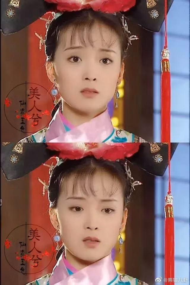 Khi đóng "Hoàn châu cách cách", Vương Diễm mới 25 tuổi. (Ảnh: sina)