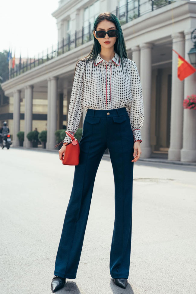 Cô được giới thời trang đánh giá là người mẫu có phong cách ấn tượng.