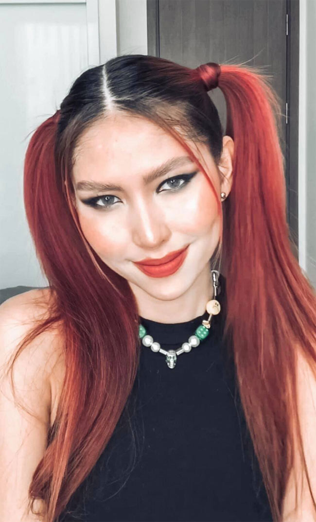 Trông cô đã có da có thịt hơn, khuôn mặt tròn trịa hơn trước.