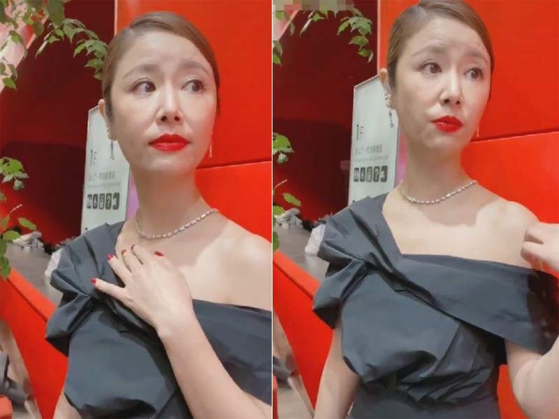 Dù trang điểm kỹ càng đi dự sự kiện nhưng khi ảnh chưa qua phần mềm chỉnh sửa, Lâm Tâm Như không giấu được tuổi tác thật. (Ảnh: 6park)