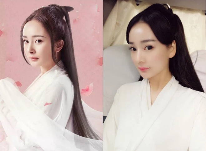  Nữ diễn viên đóng thế Dương Mịch gây chú ý vì giống nàng tiểu Hoa đán như hai giọt nước.