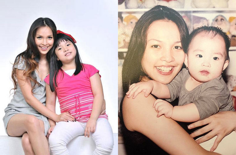 "Mẹ thương em, không sao cả, vì họ không hiểu em dễ thương và hài hước thế nào. Suy cho cùng, suy nghĩ là của riêng họ, mẹ dạy dỗ con thế nào, chỉ mẹ biết con đáng yêu ra sao. Huống hồ, đây là đoạn mẹ đăng tải, chỉ để đời vui vẻ hơn khi có đứa con dễ cưng đến thế. Ôi! Cục cưng của mẹ, đến lúc con làm quen với một chút sóng gió rồi. Mẹ, luôn ở bên con", Hiền Thục an ủi con gái.