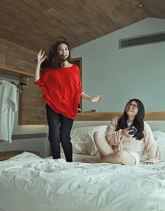 Con gái Hiền Thục rất tin tưởng và coi mẹ như người bạn thân nên chia sẻ mọi chuyện từ học hành tới bạn trai.