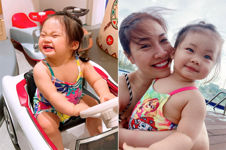 Ngày 18/10, con gái ca sĩ Pha Lê và ông xã người Mỹ gốc Hàn tròn 1 tuổi.