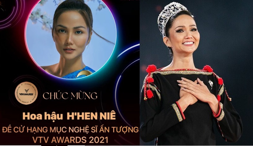 Mới đây, thông tin Hoa hậu H'hen Niê được đề cử hạng mục Nghệ sĩ ấn tượng VTV Awards 2021 khiến không chỉ bản thân người đẹp cảm thấy rất vui và bất ngờ, mà các fan cũng ủng hộ nhiệt tình.