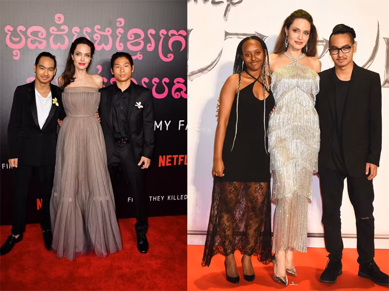 Giờ đây, Maddox - con nuôi của Angelina Jolie – Brad Pitt đã là một chàng trai 18 tuổi, già dặn và trưởng thành. (Ảnh: Getty Images, Elle)