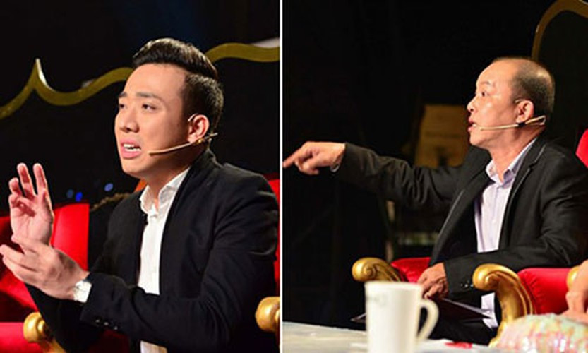 Trong chương trình gameshow, Trấn Thành từng nói quá nhanh nên phát ngôn từ “giao hưởng hợp xướng" thành một từ nhạy cảm, hay bị chỉ trích vô lễ với nghệ sĩ Đức Hải trên ghế nóng.