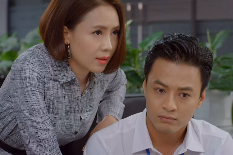 Cả hai từng đóng chung với nhau nhiều phim như: “Hướng dương ngược nắng”, “Hoa hồng trên ngực trái”, “Cầu vồng tình yêu”, “Mátxcơva: Mùa thay lá”, “Cả một đời ân oán”… (Ảnh: Vietnamnet)