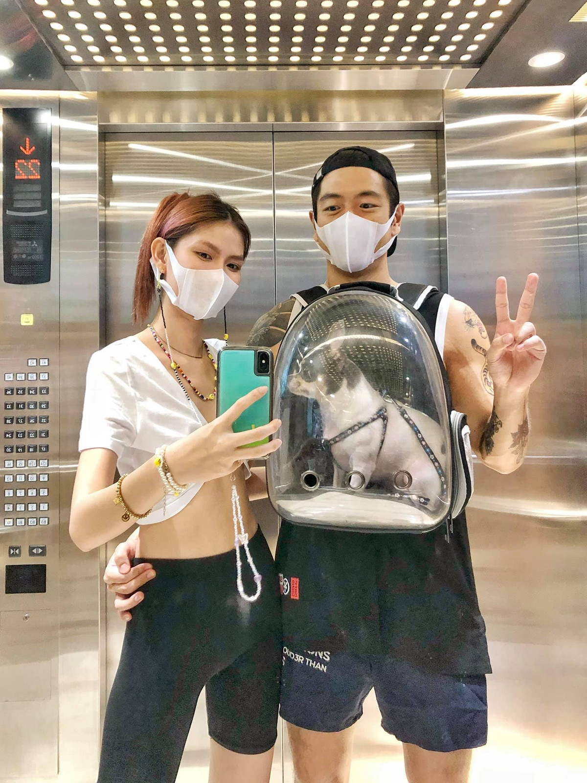 Nữ người mẫu cho biết, cô được là chính mình khi ở bên Michael Trương, mà không phải gồng lên như với người yêu cũ.