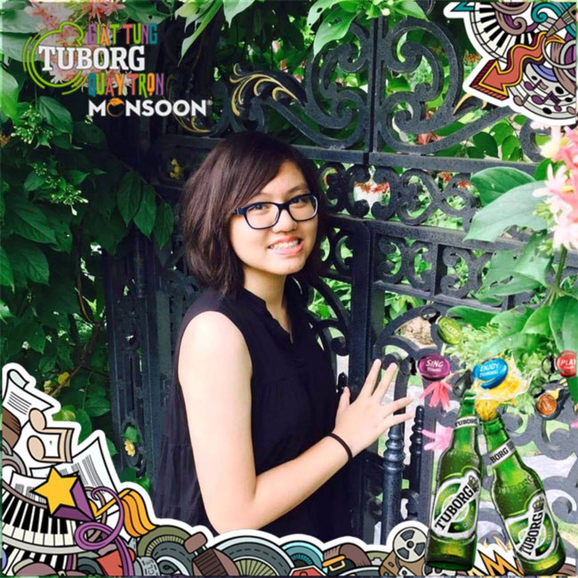 Quỳnh Phương từng du học tại Wellington, New Zealand.