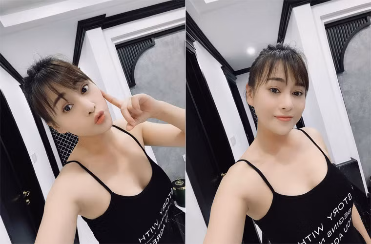 Khuôn mặt xinh xắn, vòng 1 đẫy đà, Phương Oanh luôn gây chú ý mỗi khi xuất hiện.