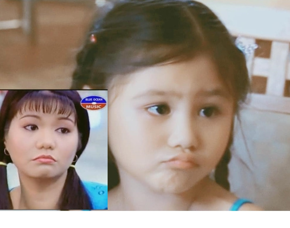 Mới đây trên trang cá nhân của mình, nghệ sĩ Ngọc Huyền chia sẻ hình ảnh hồi nhỏ của con bên cạnh ảnh mẹ khiến ai nấy cũng trầm trồ vì giống nhau.