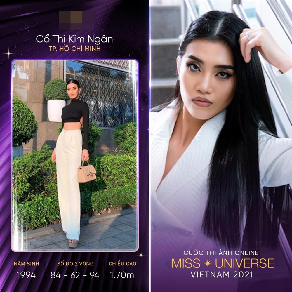 Xuất hiện ở cuộc thi Ảnh online Hoa hậu Hoàn vũ Việt Nam 2021, Cổ Thị Kim Ngân lập tức gây "bão" với hơn 40.000 người like.